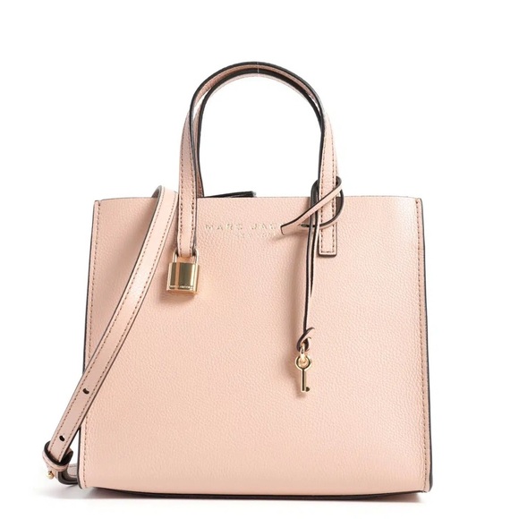 Marc Jacobs Pink Leather Tote Bag - Picture 1 of 5